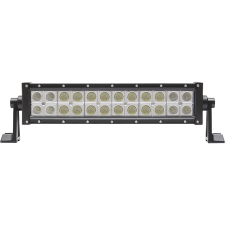 Seachoice White LED Spot/Flood Light Bar, 24 LEDs, 13.6", 12/24V, 2717 Lumens 51681